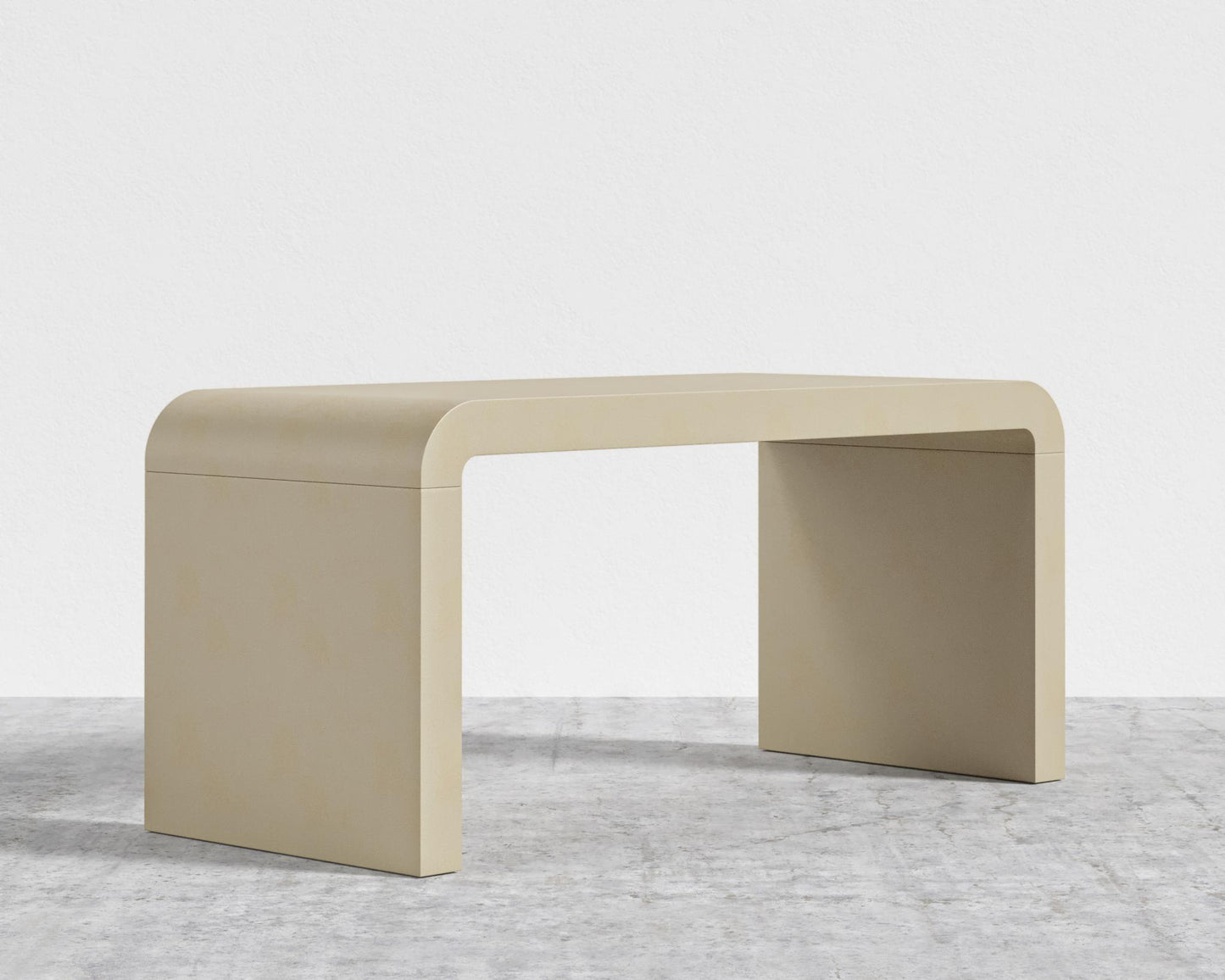 Cascadia Desk - Olympia Wax Concrete, 63" | 160cm
