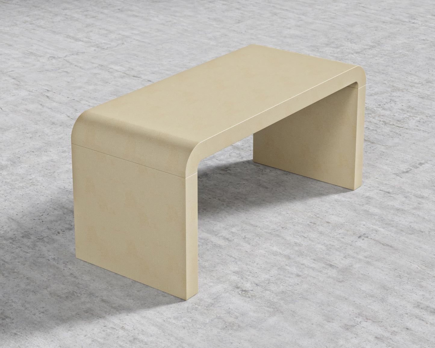 Cascadia Desk - Olympia Wax Concrete, 63" | 160cm