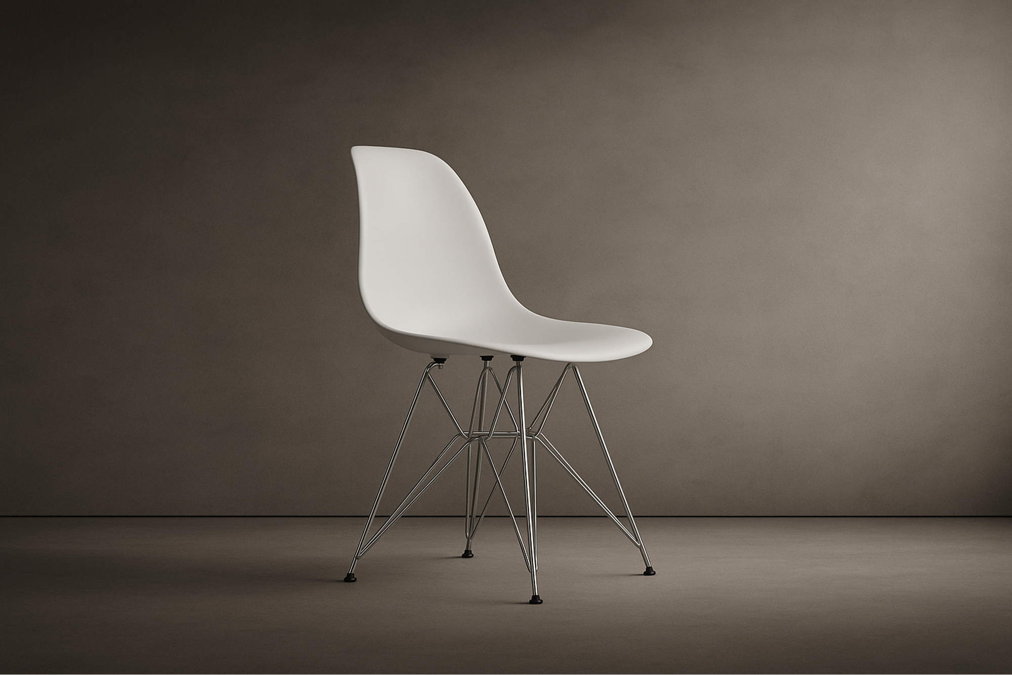 DSR Molded Plastic Side Chair