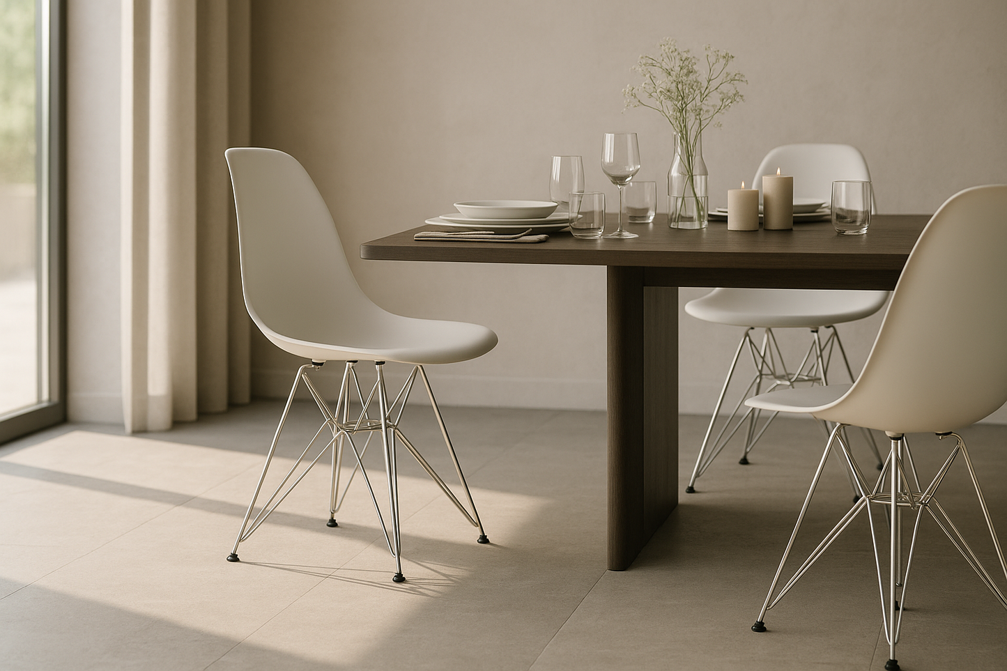 DSR Molded Plastic Side Chair