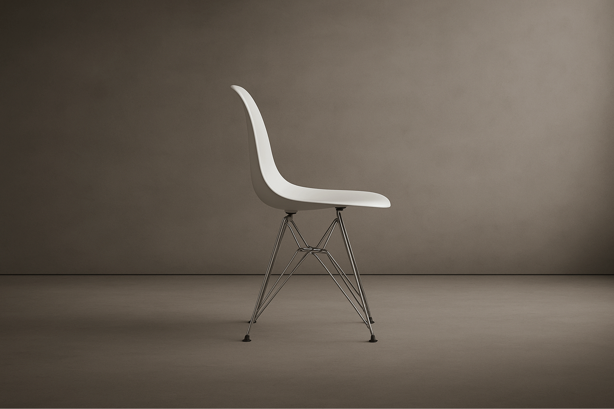 DSR Molded Plastic Side Chair