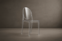 Ghost Side Chair - Victoria