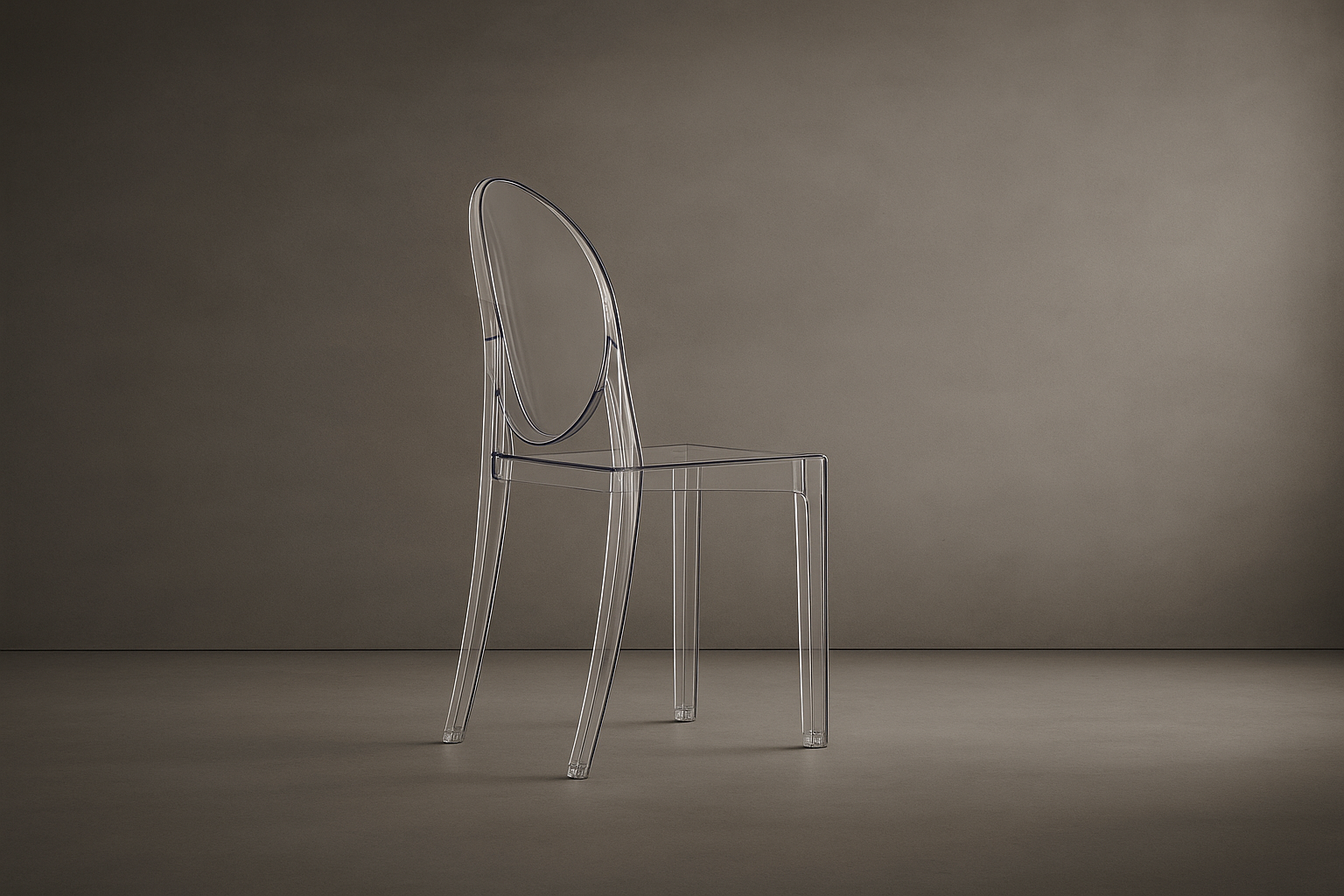 Ghost Side Chair - Victoria