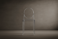 Ghost Side Chair - Victoria