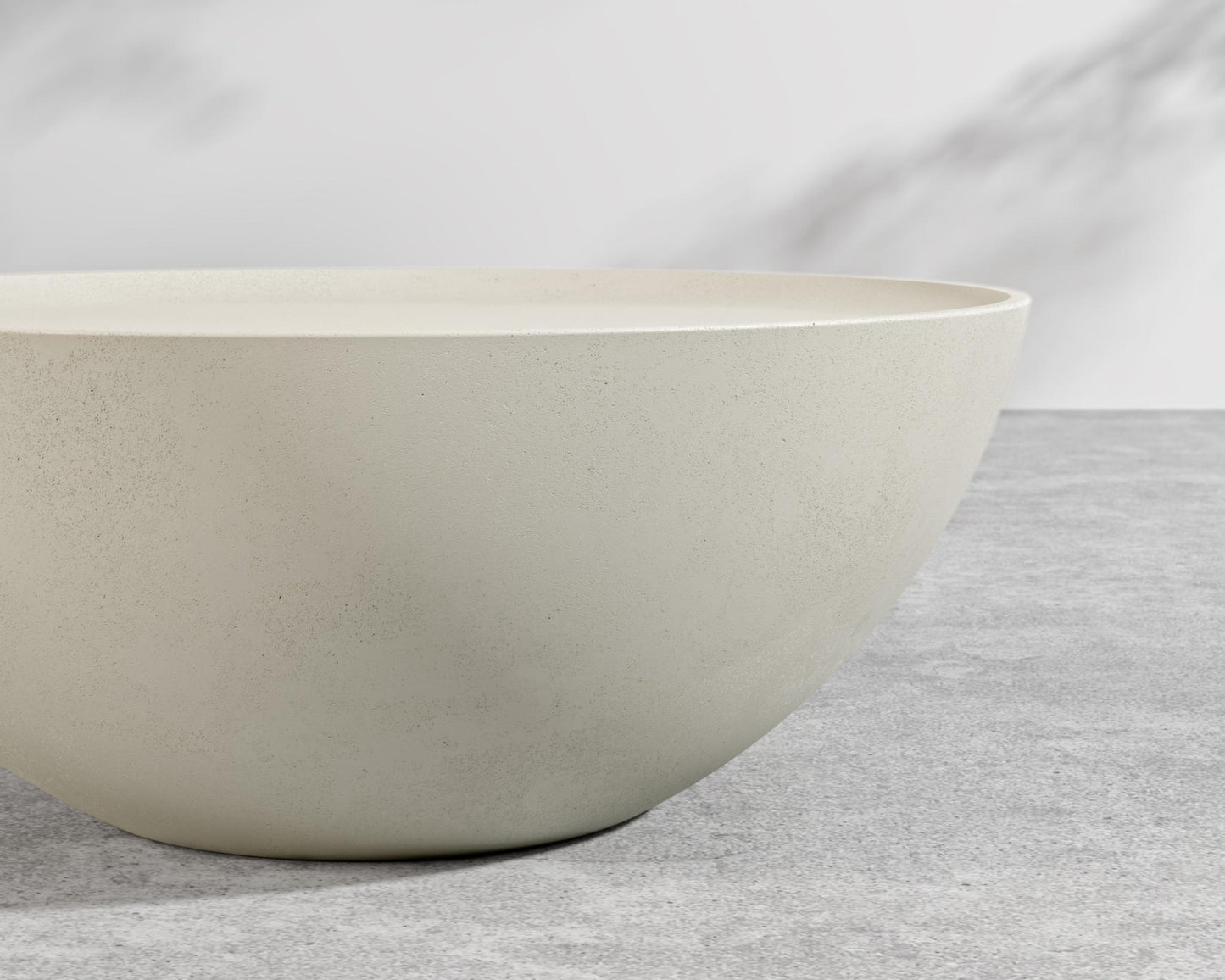 Galen Coffee Table - Alabaster Concrete