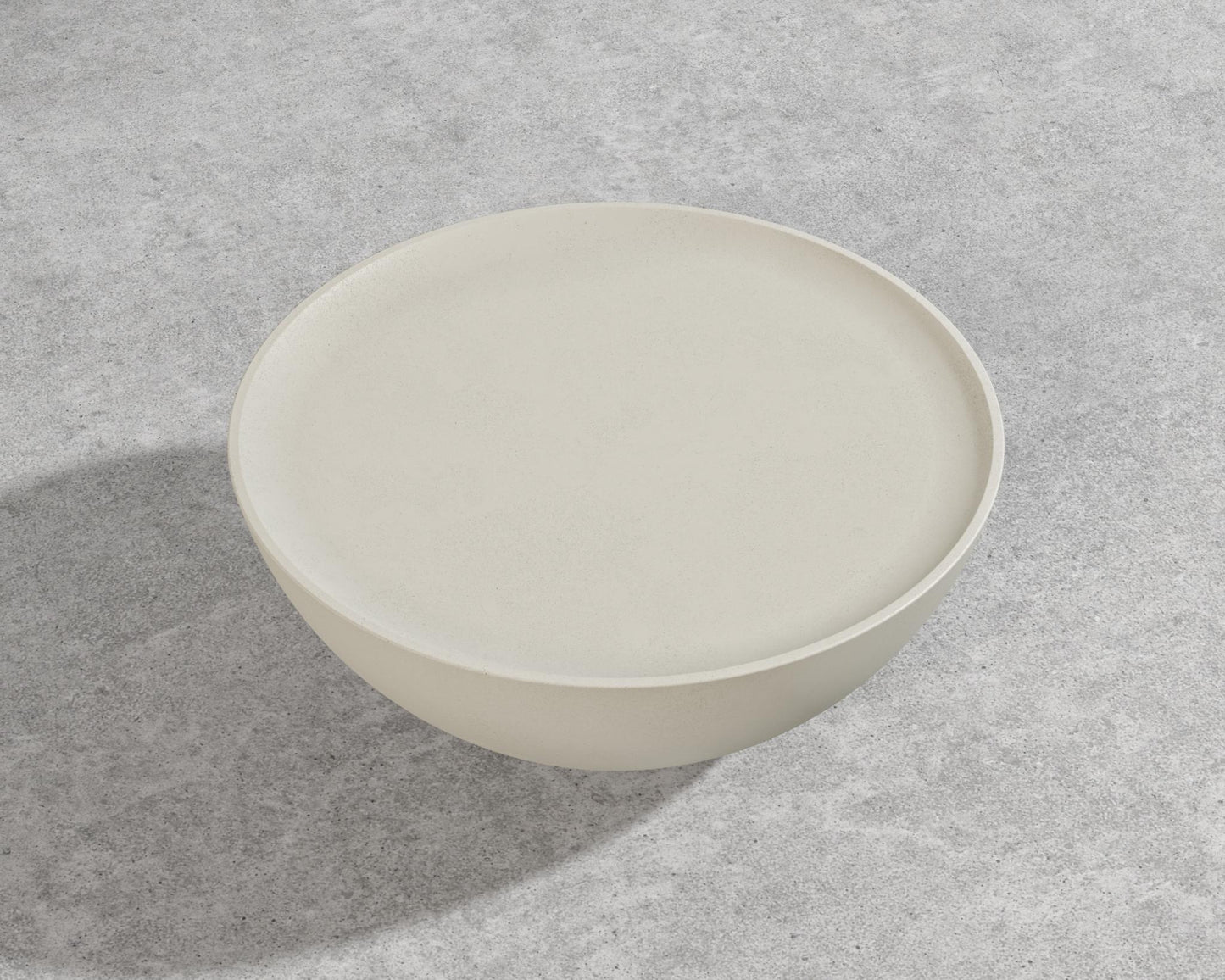 Galen Coffee Table - Alabaster Concrete