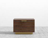 Georgio Night Stand - Walnut-stained