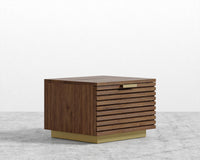 Georgio Night Stand - Walnut-stained