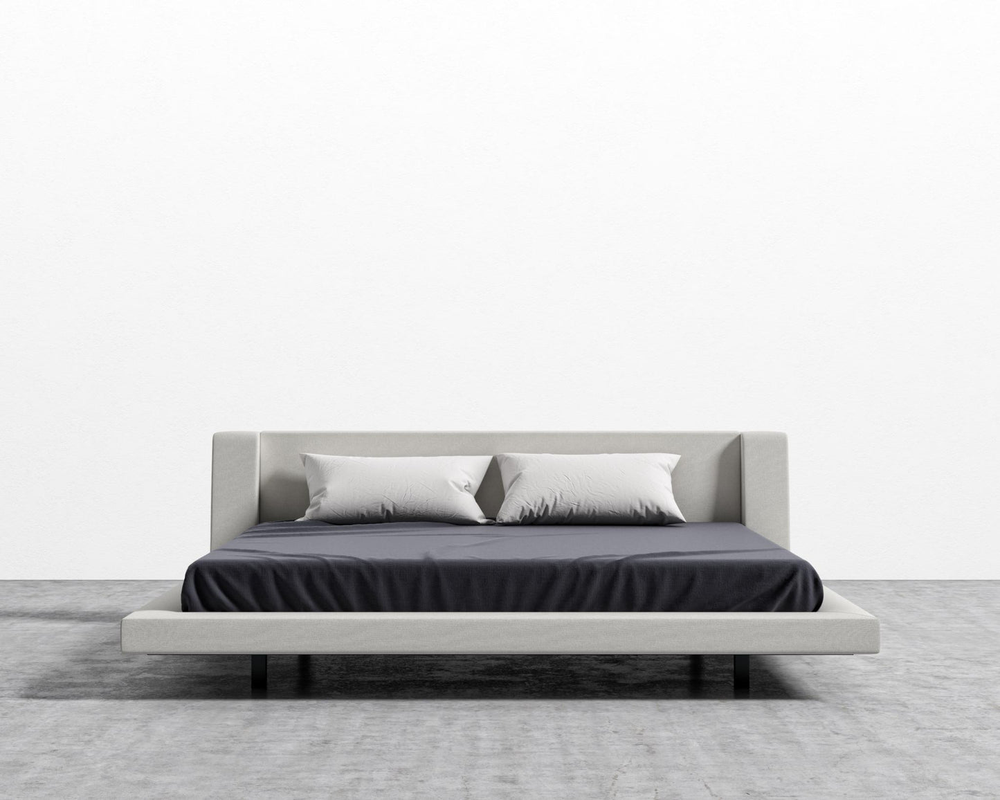 Harper Bed - Modern Felt - Alesund, King