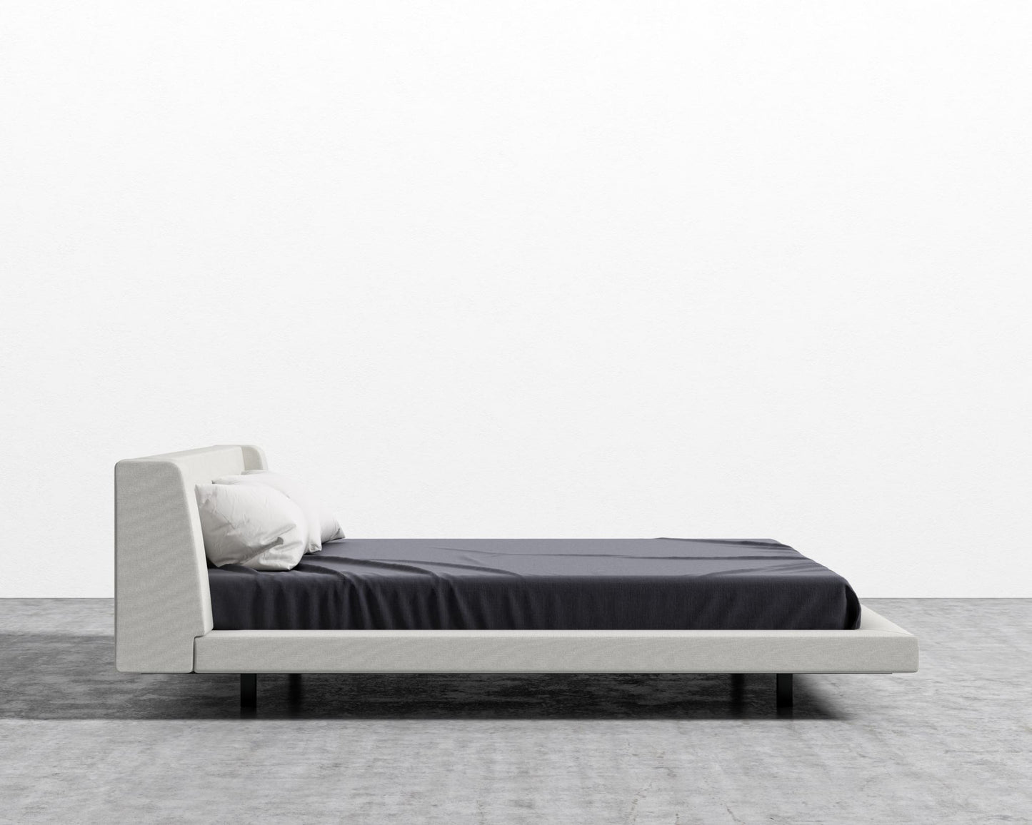 Harper Bed - Modern Felt - Alesund, King
