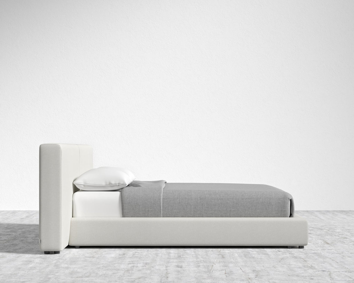 Kaye Slipcover Bed - Modern Felt - Alesund