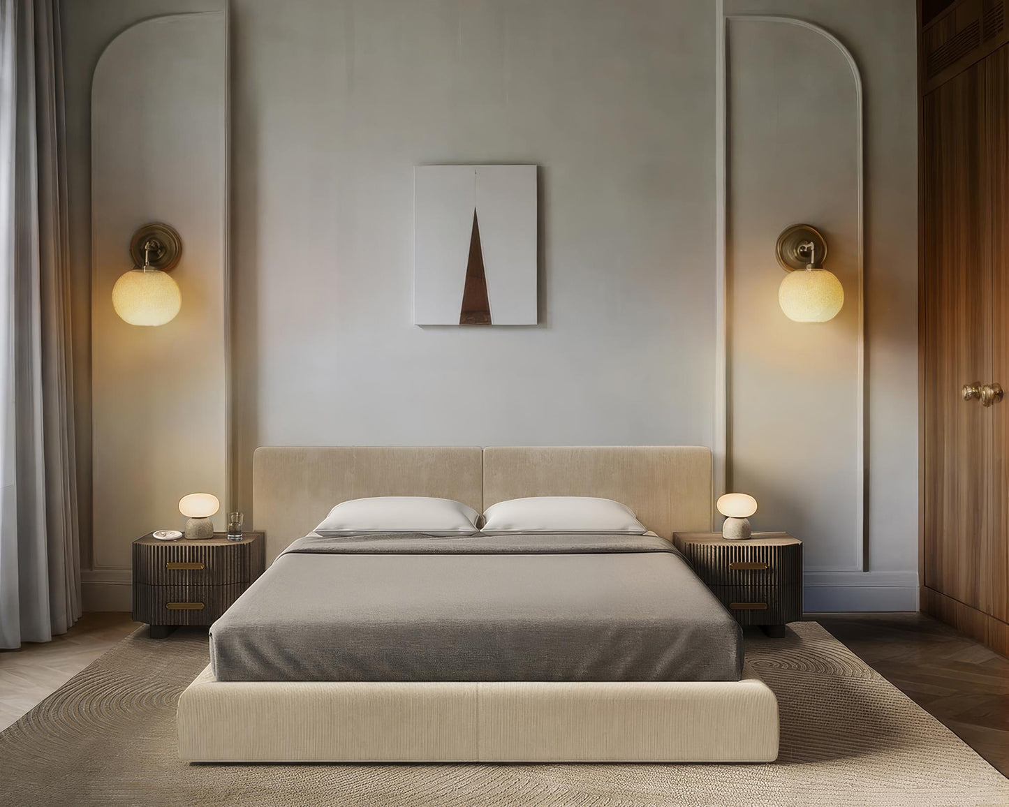 Kaye Slipcover Bed