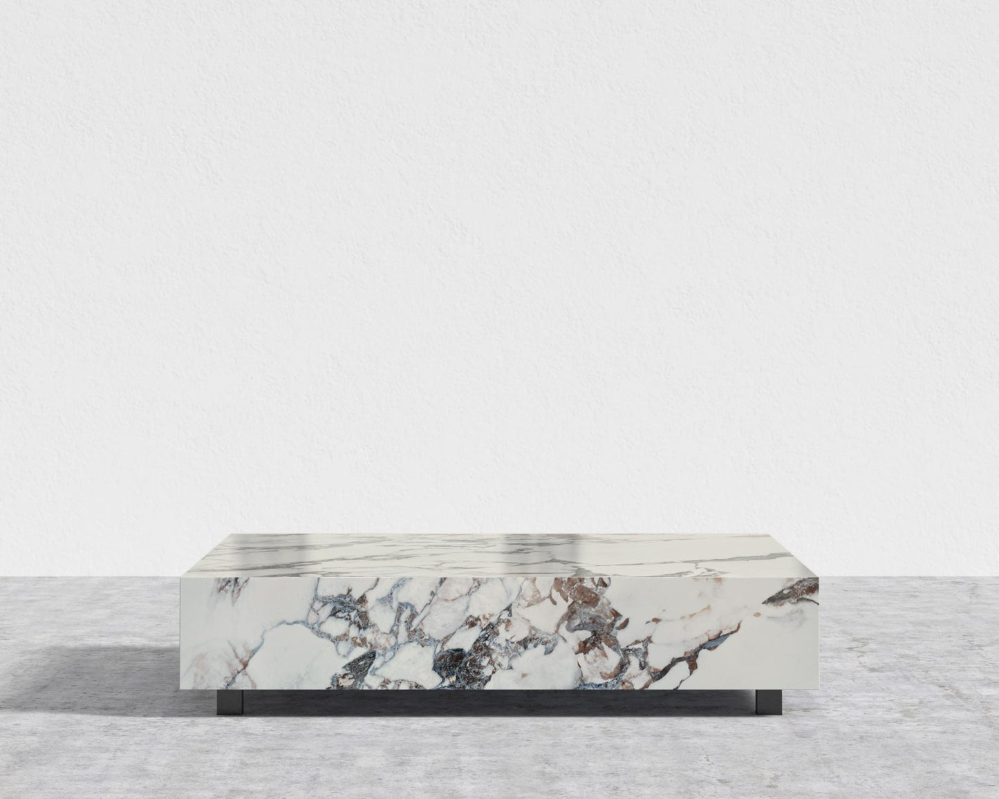 Liza Coffee Table - Black - Liza Outdoor, 40" x 40" | 102 x 102cm, Viola Ceramic