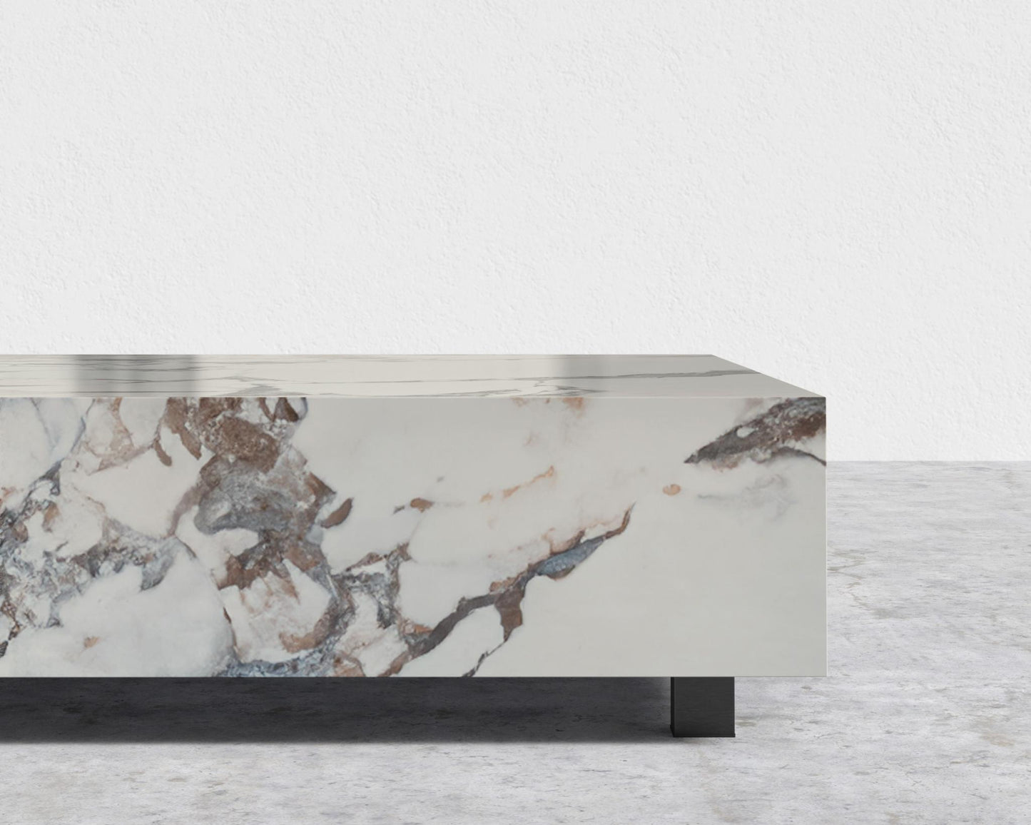 Liza Coffee Table - Black - Liza Outdoor, 40" x 40" | 102 x 102cm, Viola Ceramic
