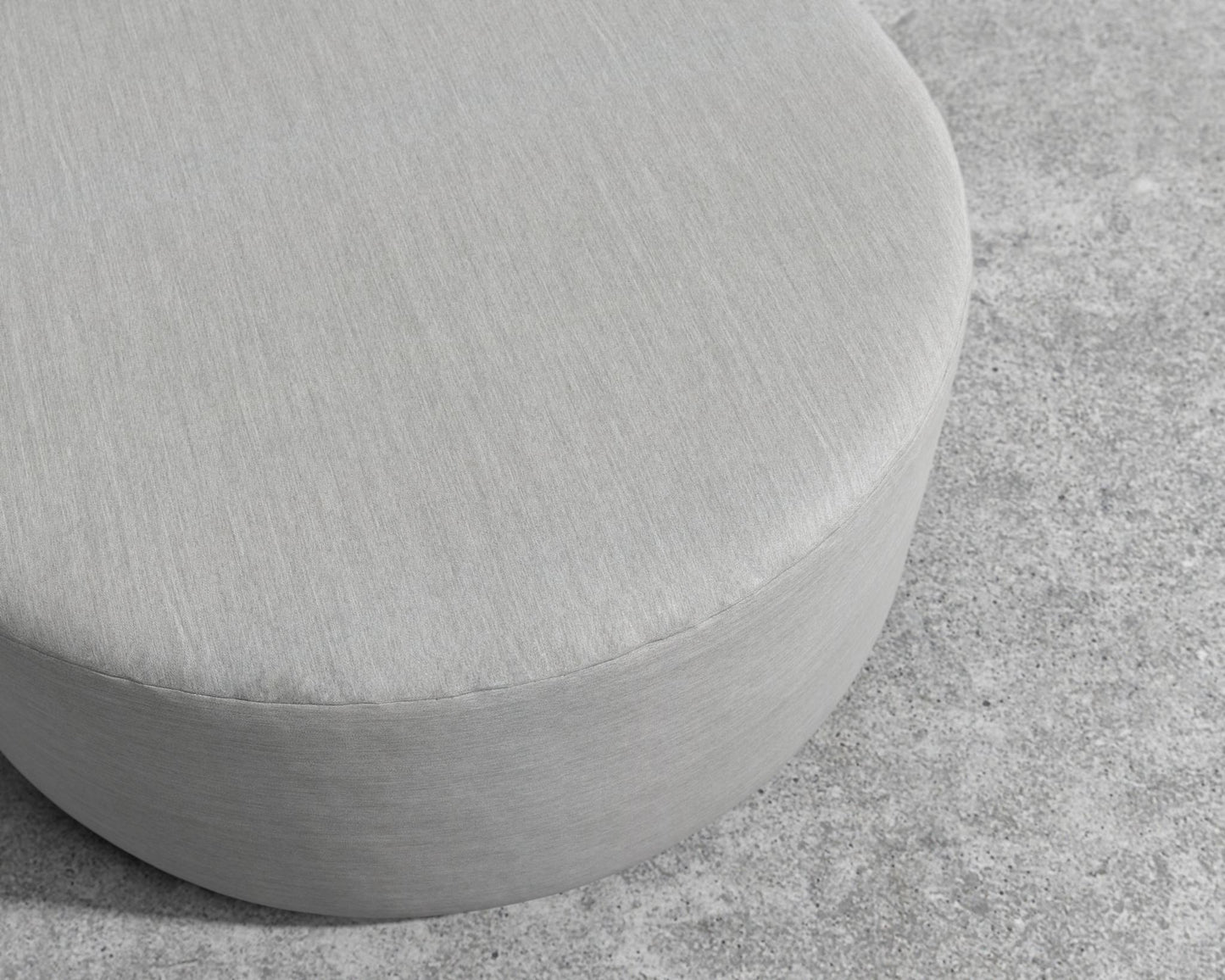 Nova Outdoor Pouf - Large - Outdoor Fabric - Encino