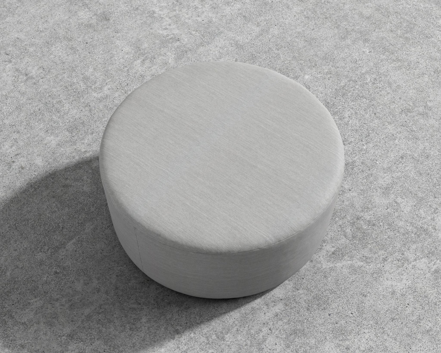 Nova Outdoor Pouf - Large - Outdoor Fabric - Encino