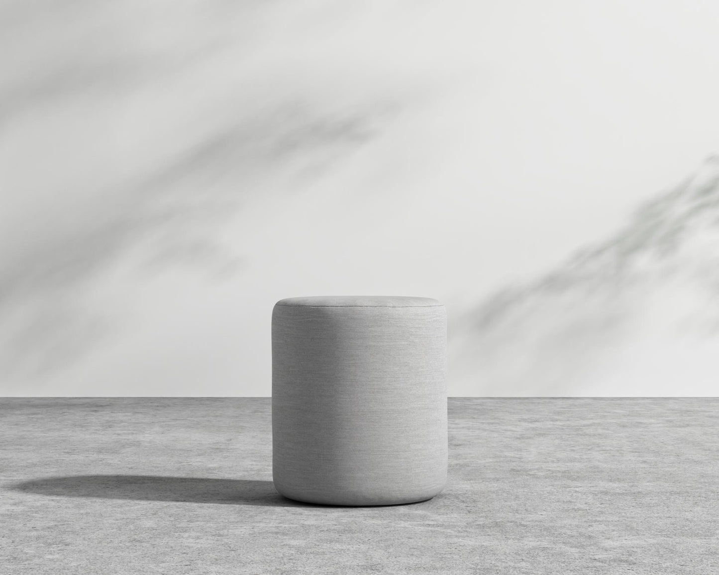 Nova Outdoor Pouf - Outdoor Fabric - Encino