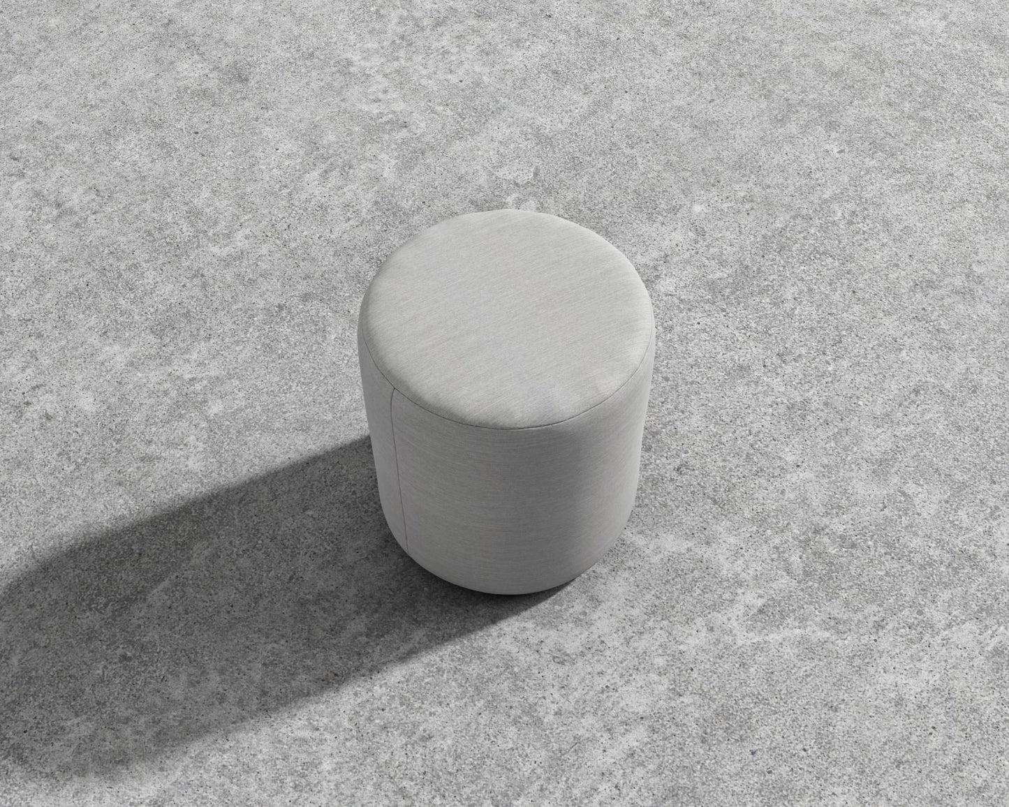 Nova Outdoor Pouf - Outdoor Fabric - Encino