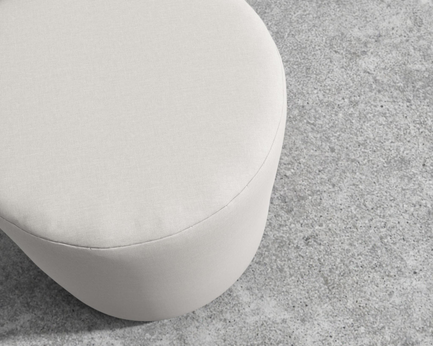 Nova Outdoor Pouf - Outdoor Fabric - Palisades