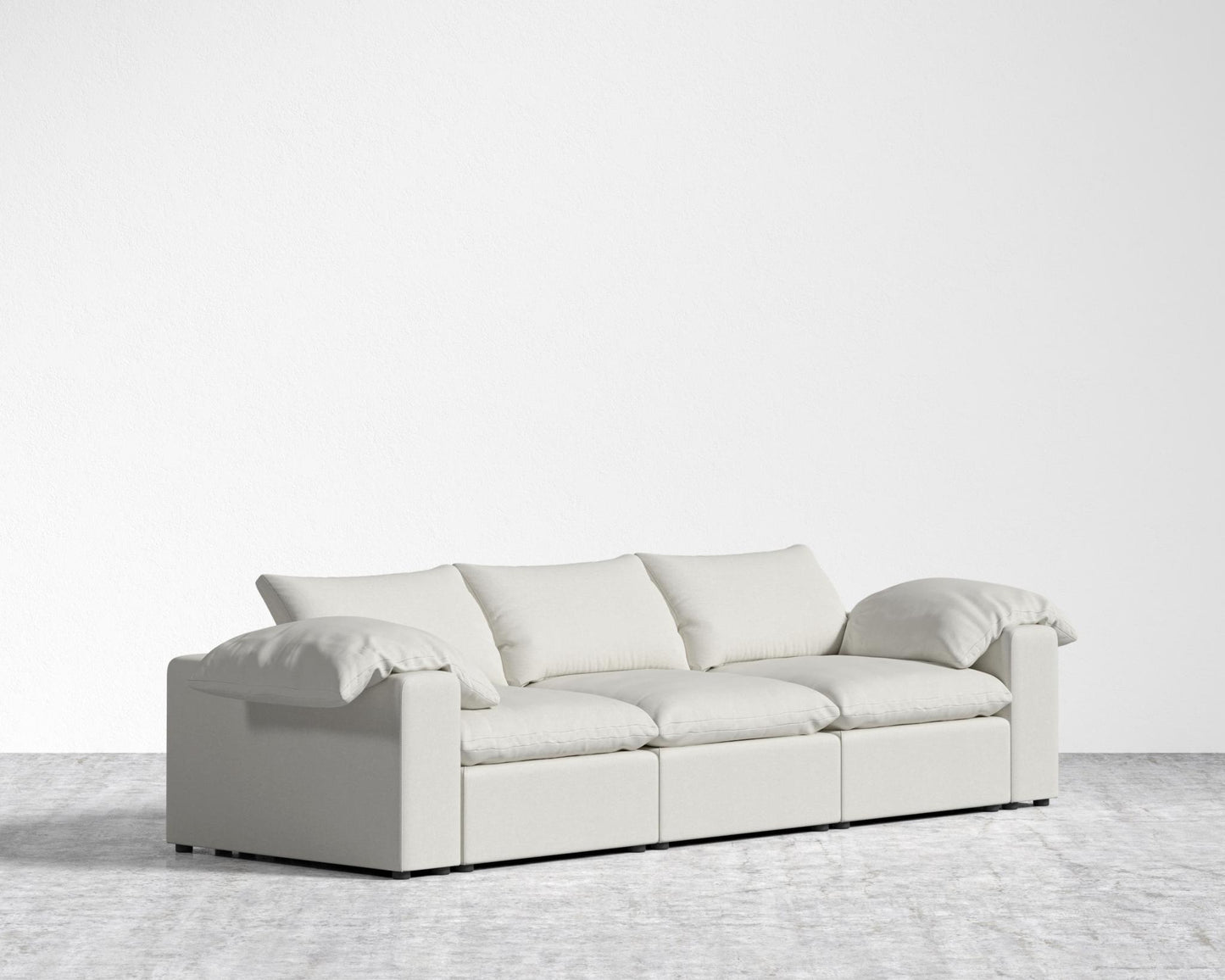 Nuvo 3-Seater Sofa - Modern Felt - Alesund