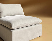 Nuvo Armless - Venice Vegan Suede - Latte
