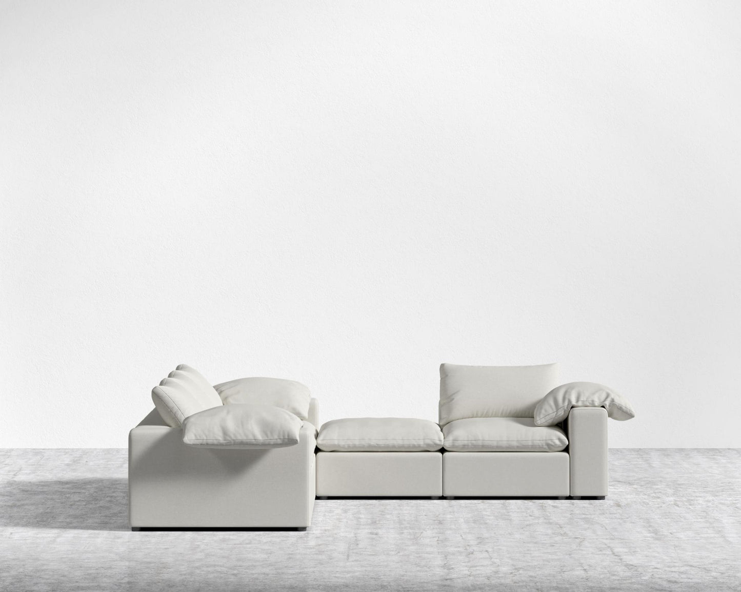 Nuvo L-Sectional - Modern Felt - Alesund