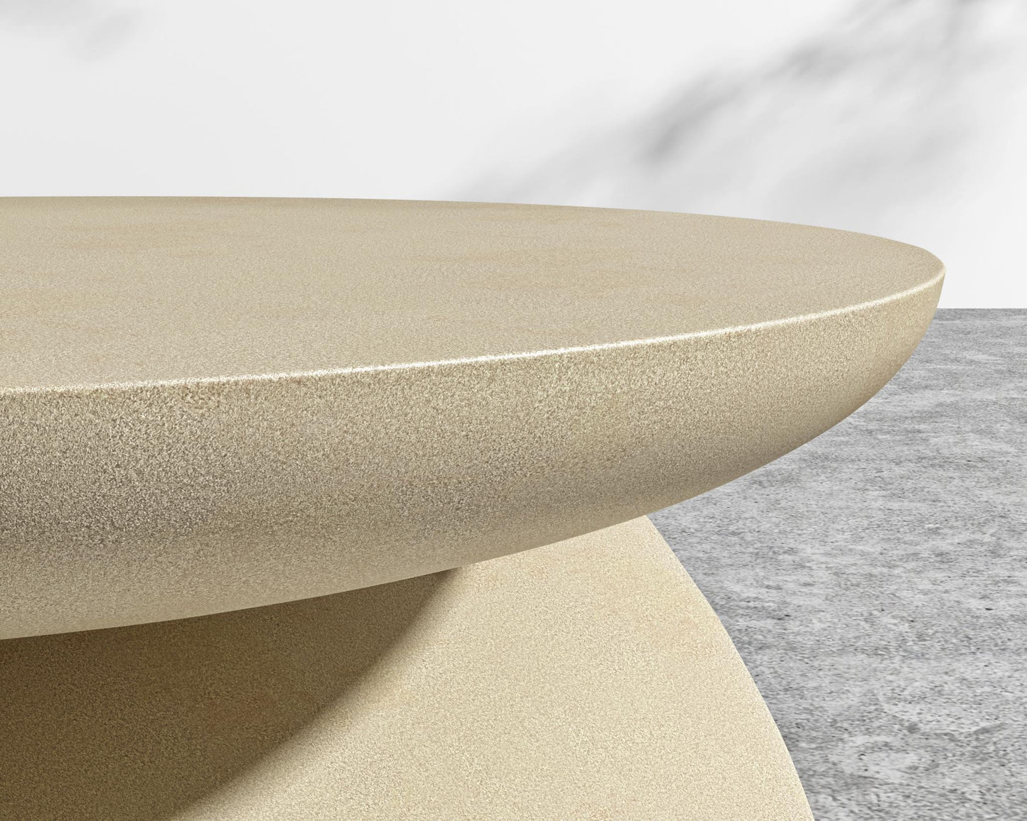 Ophira Coffee Table - Olympia Wax Concrete