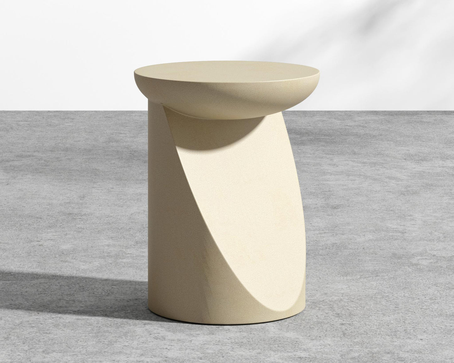 Ophira Side Table - Olympia Wax Concrete