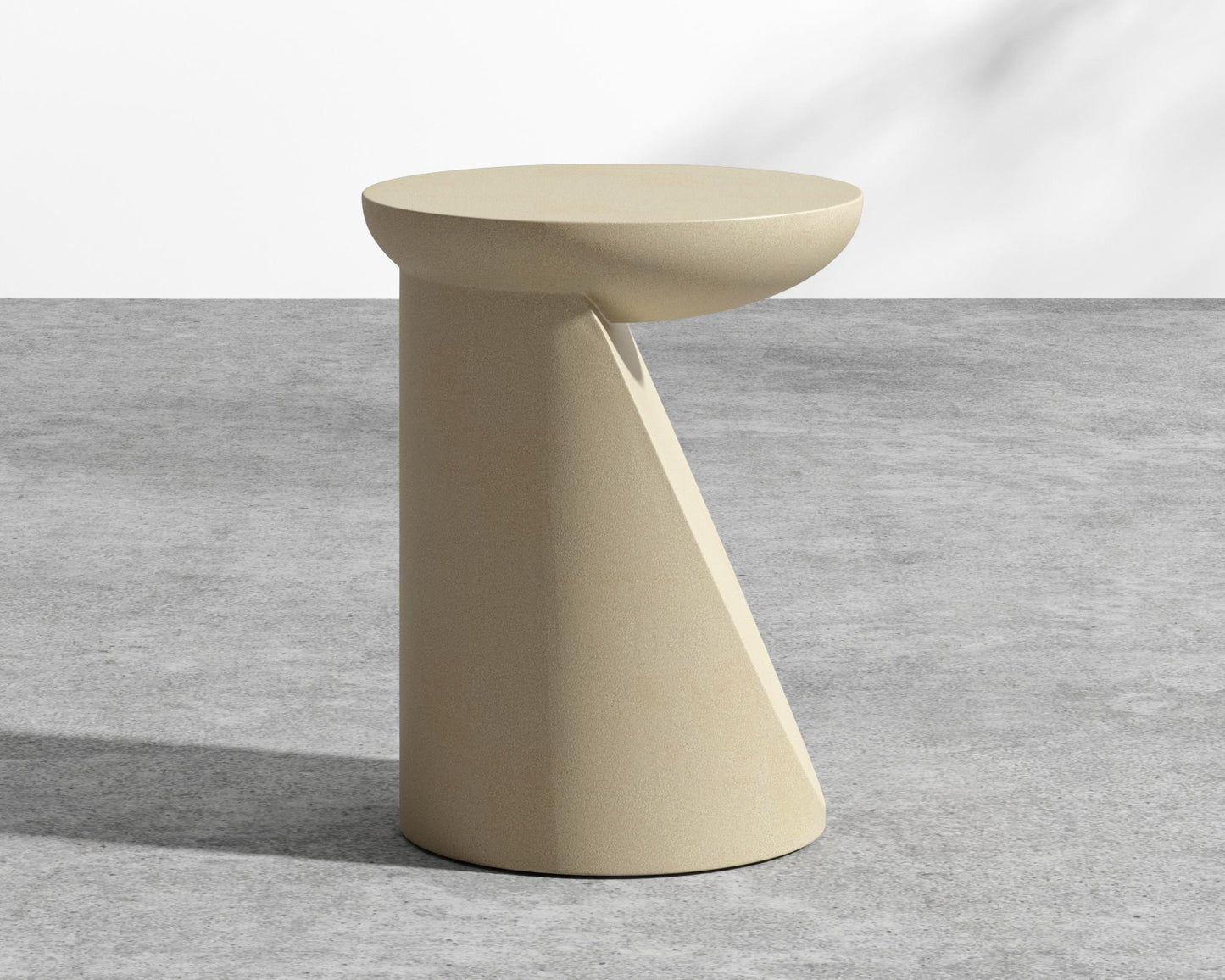 Ophira Side Table - Olympia Wax Concrete