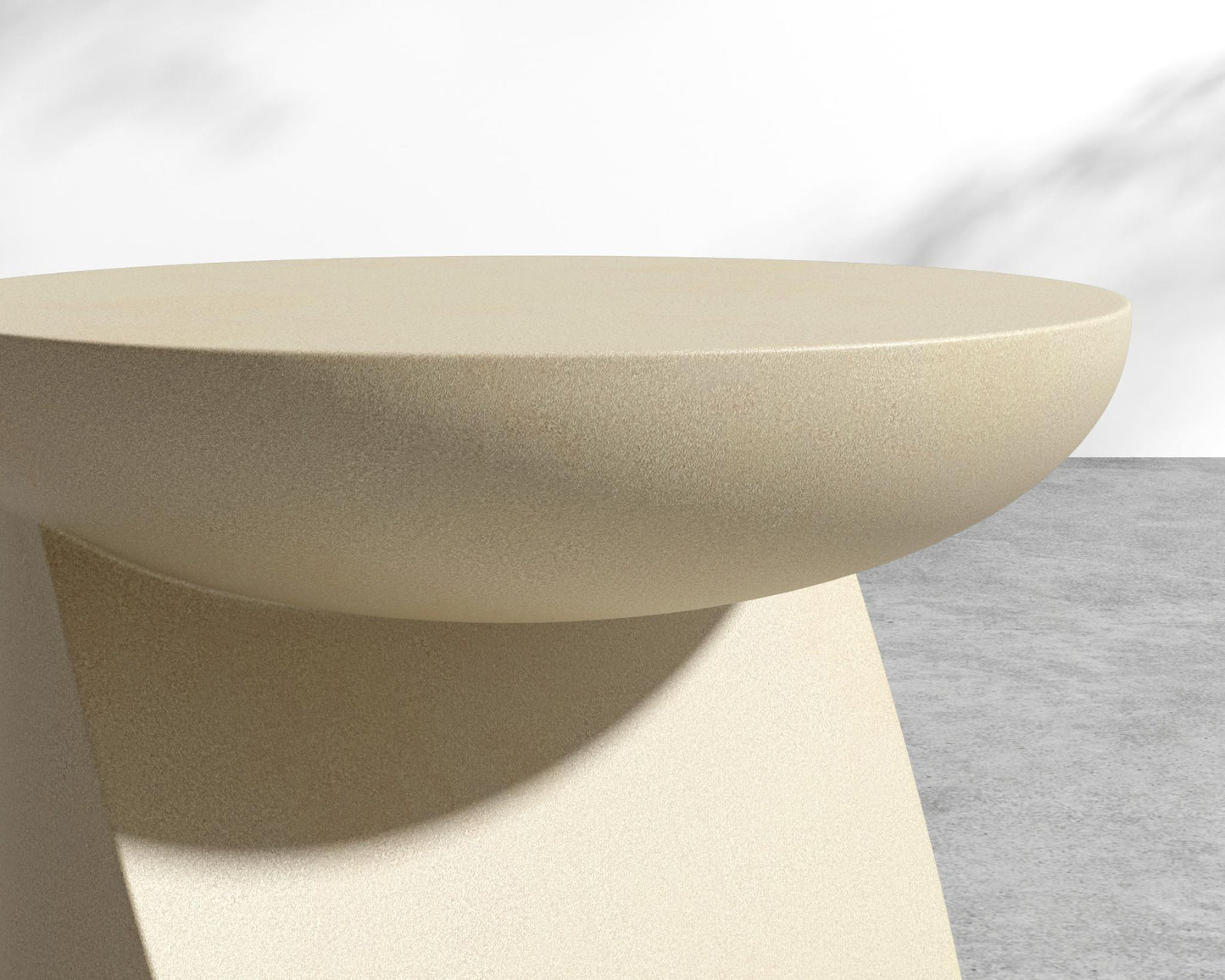 Ophira Side Table - Olympia Wax Concrete