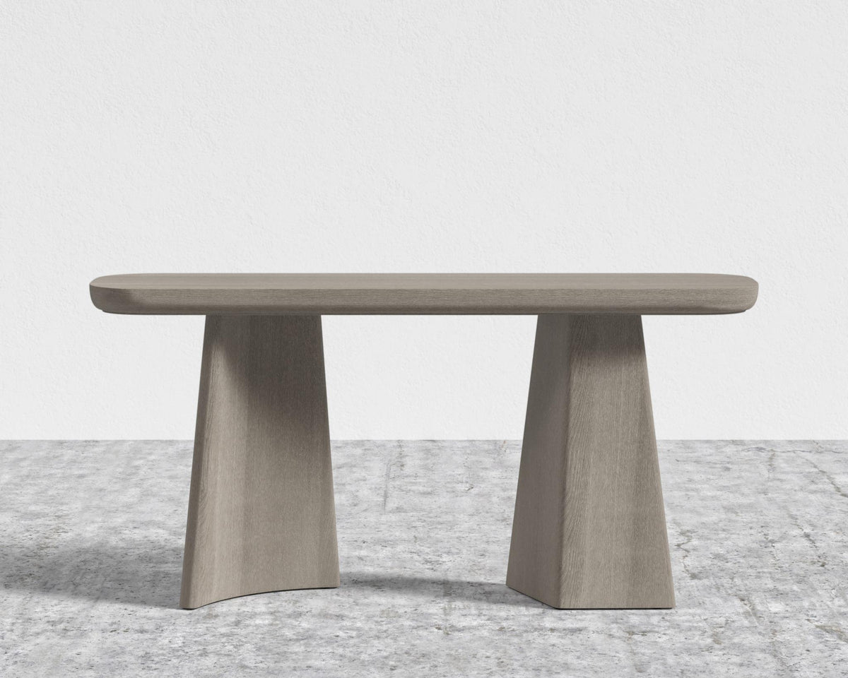 Verona Console Table - Grey Oak Veneer