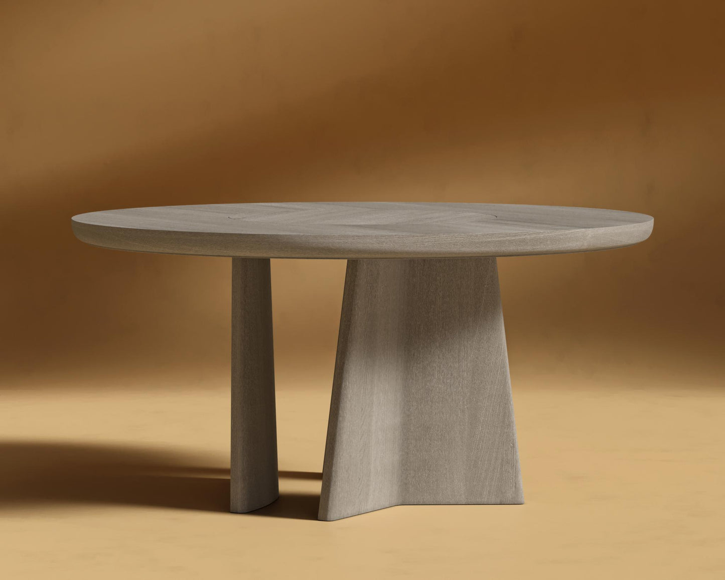 Verona Dining Table - Grey Oak Veneer