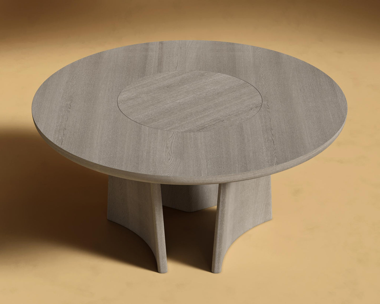 Verona Dining Table - Grey Oak Veneer